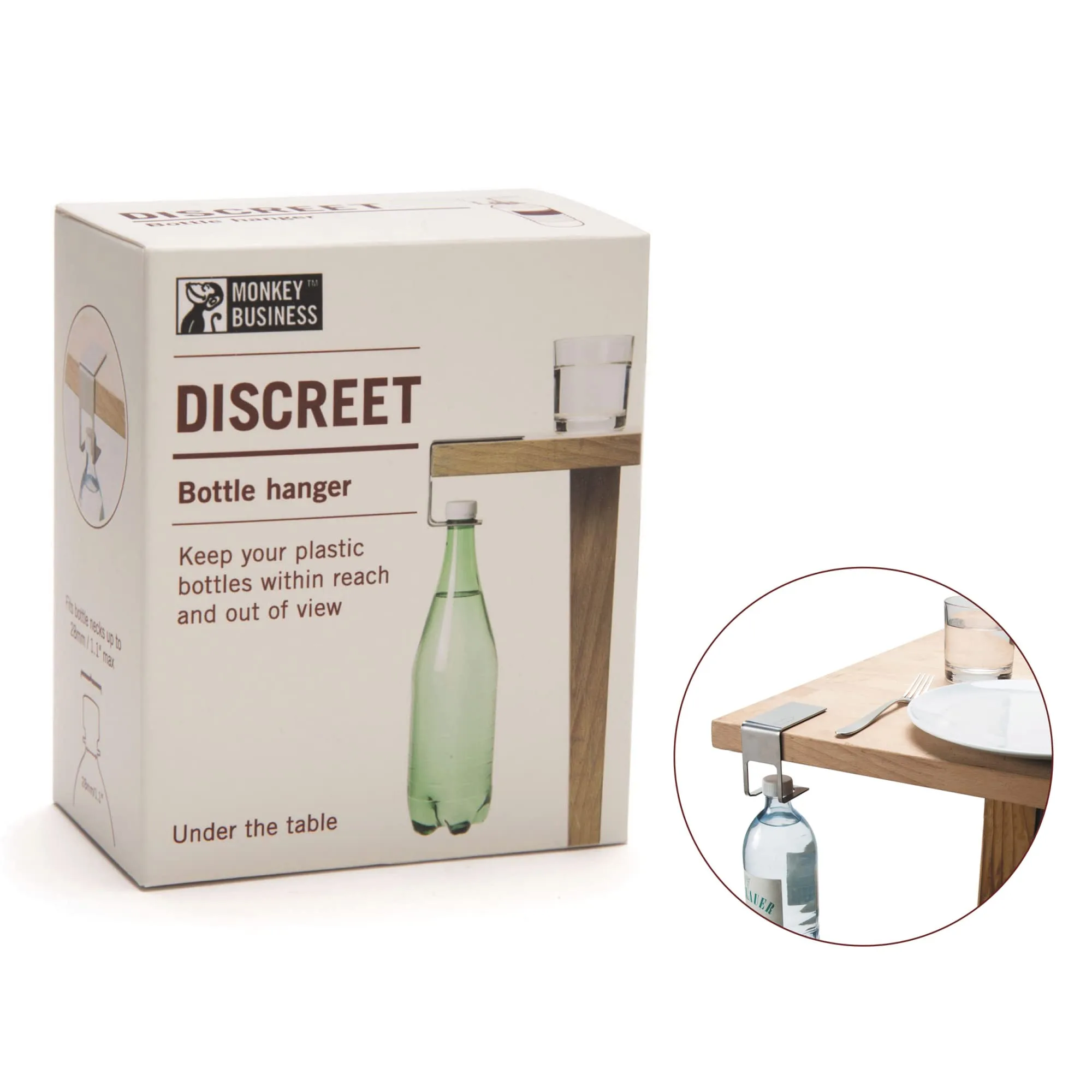 Discreet | Under the table bottle hanger — image 2